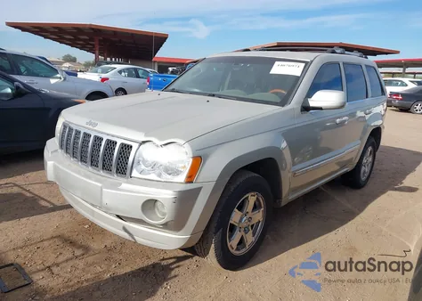 2007 Jeep Grand Cherokee Overland z USA, uszkodzony, nr VIN 1J8HS68247C592753